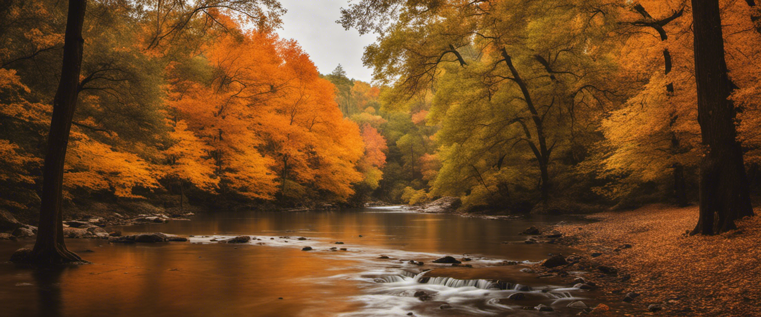 A serene scene depicting the stability of God amidst changing seasons