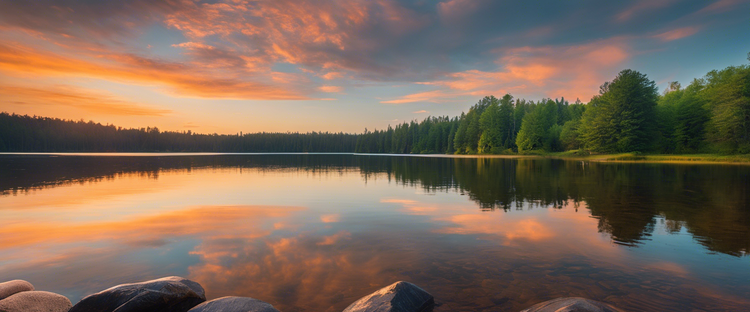 A serene scene representing faith and peace