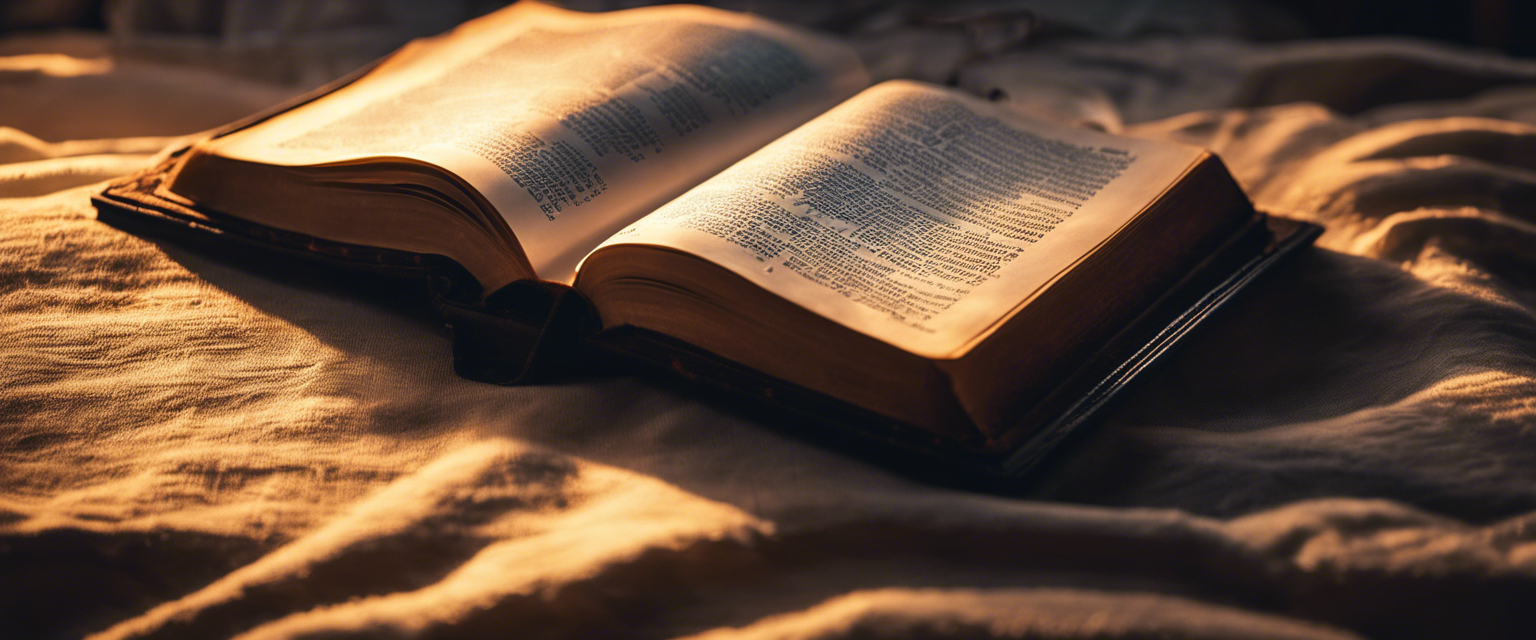 Scripture reading at dawn